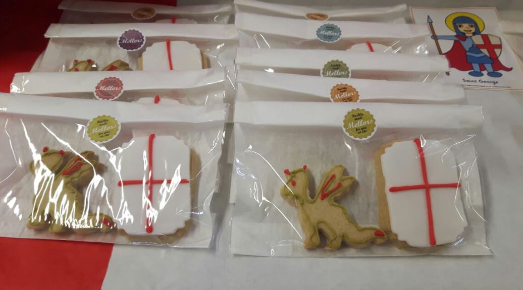 St Georges Day Cookies