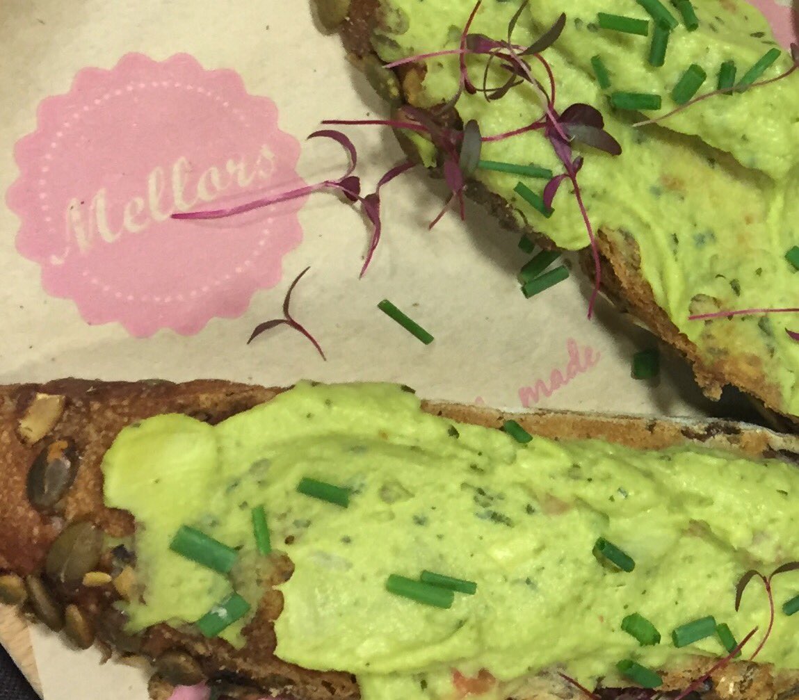 Avocado on toast as part of our Superfood concept