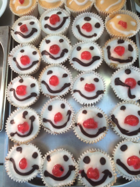 Red Nose Day 2017 cakes