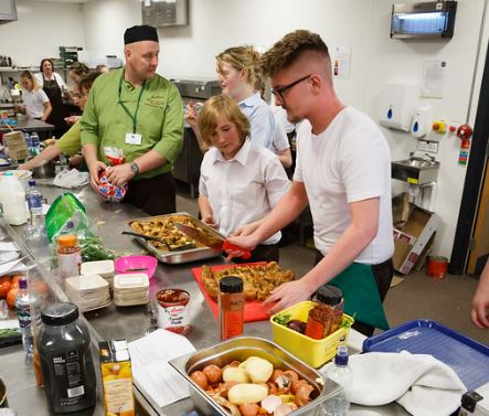 Behind the scenes at Ready Steady Cook event